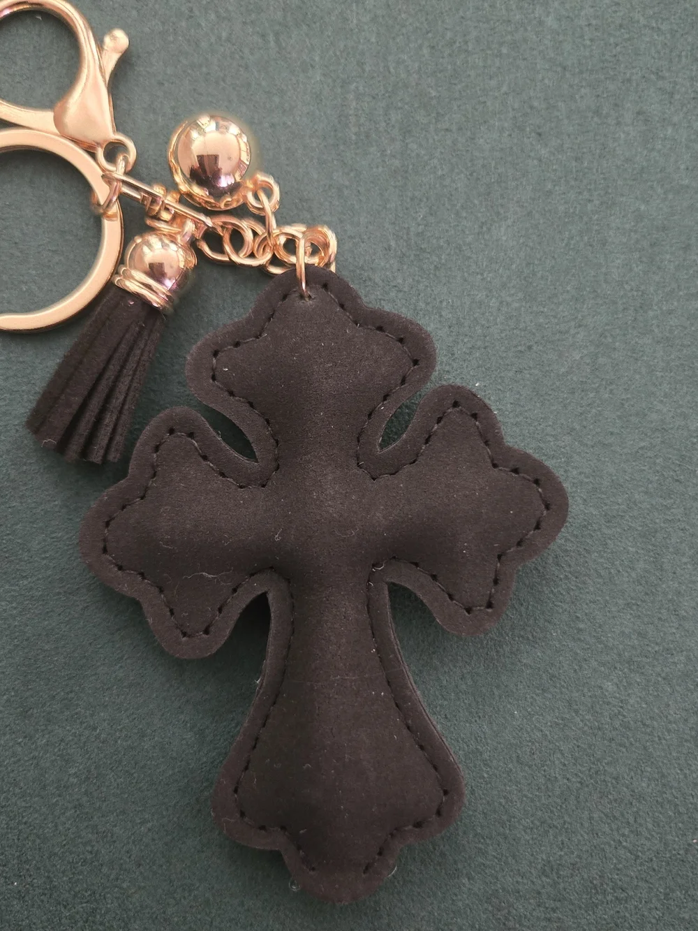 Rhinestone✝️ Cross Bag Charm /Keychain✝️NWT